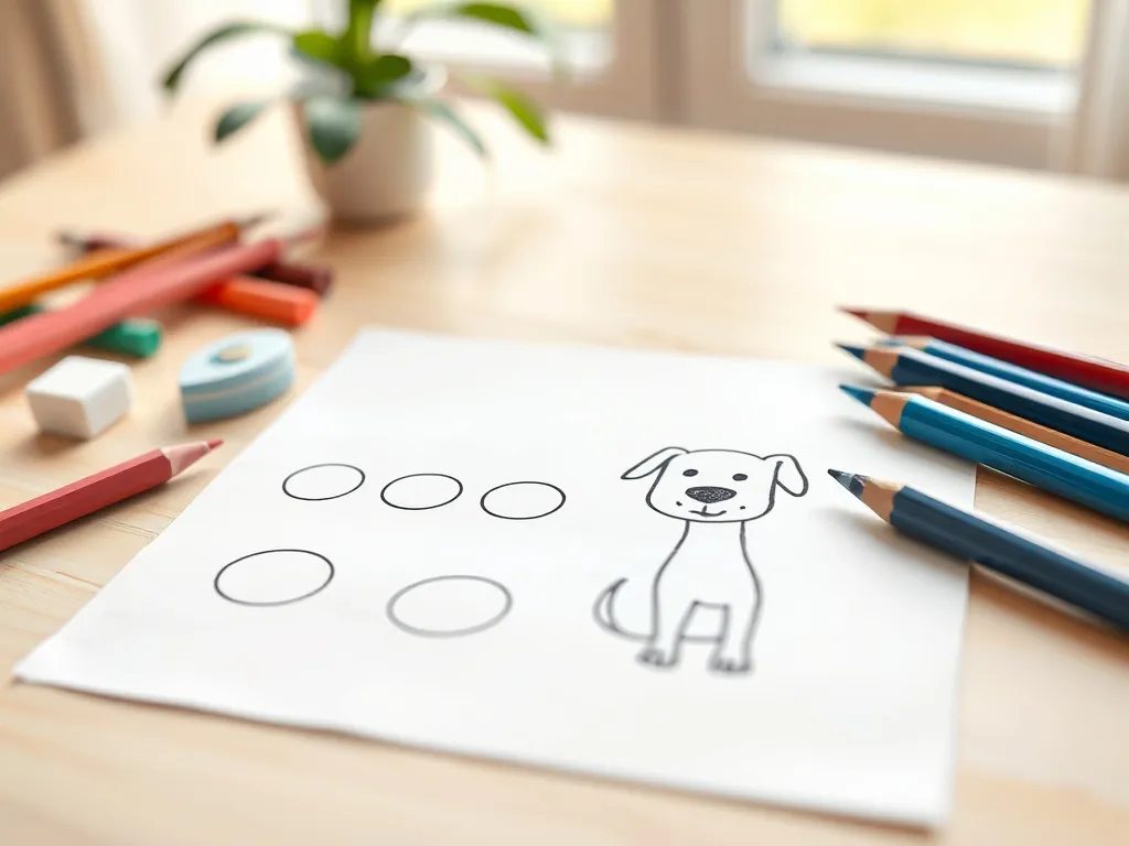 Jak narysować psa dla dzieci? Prosty poradnik krok po kroku